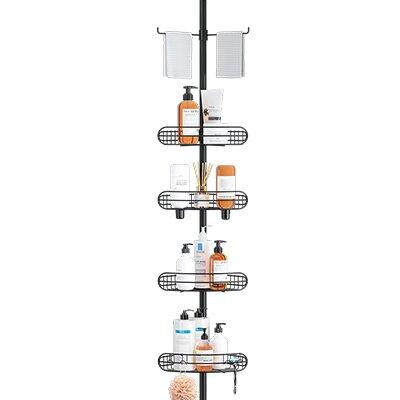 Shower Caddy Tension Pole with stainless steel