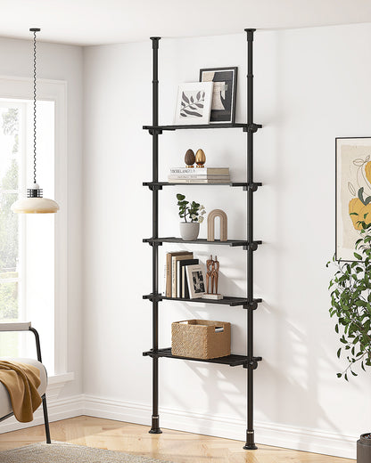 AZ07 5-Tier Narrow Bookshelf