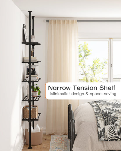 AZ07 5-Tier Narrow Bookshelf