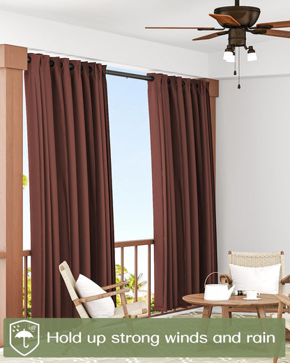 AZ02L Tension Curtain Rods for Windows,Room Divider,83 to 123 Inches,Drill-Free,Spring Loaded,Stable and Anti-Slip